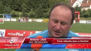 E.ON Junior Cup 2013 - Slavičín - Trenér vítězů