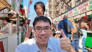 Visiting NYC Feast of San Gennaro on a Wheelchair with my Dad | September 2024