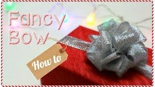 How to Make/Tie a Fancy Bow | #CraftyMagicDecember