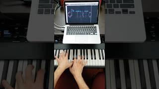 Drawing the TikTok Logo with a Piano (Live MIDI Art)