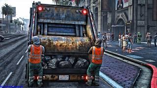 GTA 5 Mods|| Real Life Mods|| San Andreas TrashMaster|| Day 4|| 4K