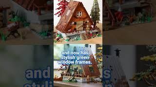 The best thing about LEGO Ideas A-Frame Cabin