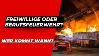 Freiwillige oder Berufsfeuerwehr? So ist die Feuerwehr in Deutschland organisiert! |Einfach erklärt|