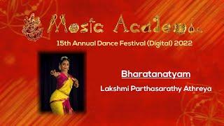 Lakshmi Parthasarathy Athreya - dance at The Music Academy 2022