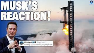 Finally! Elon Musk Just Revealed What Exactly Happened On 1st Starship Catching Attempt...