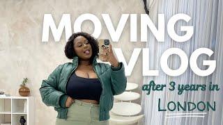 London Moving Vlog | Leaving after 3 years, packing, working 9-5, moving van company