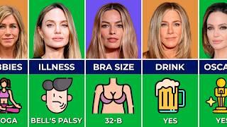 Comparison: Angelina Jolie vs Margot Robbie vs Jennifer Aniston