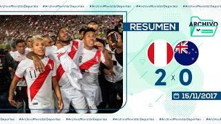 PERÚ 2-0 NUEVA ZELANDA Y CLASIFICACIÓN A RUSIA 2018 | 15/11/2017 | #ArchivoMovistarDeportes 