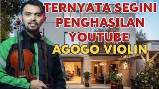 Fantastis, Terbaru segini gaji Agogo violin dari YouTube