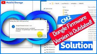 CM2 Dongle Firmware Version is Outdated Solution - Mobile Garage