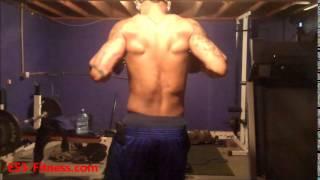 How To Work The Back With Resistance Bands...(Personal Trainer Earl Stringer)