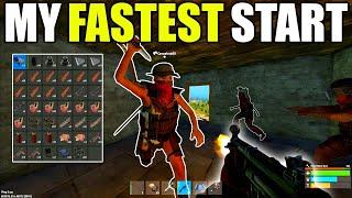 My FASTEST START EVER - Rust Console Edition