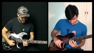 EPIC SLAP BASS BATTLE - Davie504 & Miki Santamaria