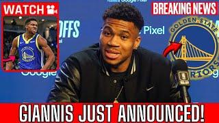  BREAKING NEWS! THE GIANNIS ANTETOKOUNMPO DECISION THAT SURPRISED EVERYONE IN NBA! WARRIORS NEWS