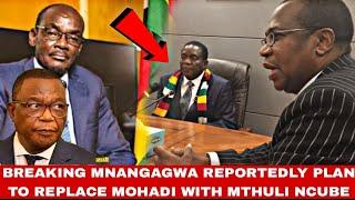 BreakingZanu-PF & Mnangagwa reportedly Plan To Replace Deputy Vp Kembo Mohadi with Mthuli Ncube