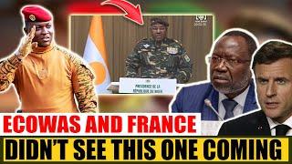 The Response ECOWAS and FRANCE Didn’t Expect! Niger’s Military Leader drops a Stunner!