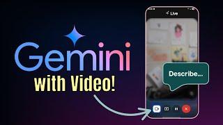 Gemini Live with Video! Great tool for the Blind and Visually Impaired! #Accessibility