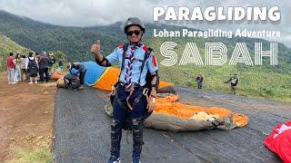 My first Paragliding, Ranau Sabah!