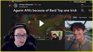 Thebaus On BARDINETTE INTING BARD TOP Mechanics And Agurin Incident | League of Legends Clip