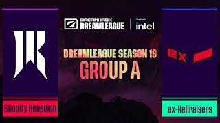 Dota2 - Shopify Rebellion vs ex-Hellraisers - Game 1 - DreamLeague Season 19 - Group A