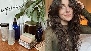 Zero Waste Hair Care Routine 2019 | vegan plastic free products | styling & growth tips