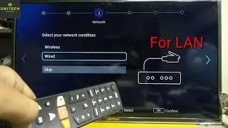 How To Reset Unitech Tv To Factory Settings and re-setup