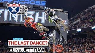 Last Dance? San Diego Supercross 2025 Eli Tomac vs. Jett Lawrence RAW Footage