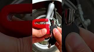 Disc brake lock electric motorcycle anti-theft lock bicycle lock brake disc lock battery car lock