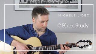 C Blues Study - Cordiario, Michele Lideo #blues #fingerstyle #study