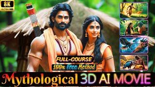 Make a Full  Mythological AI Movie with FREE AI Tools: Complete Course