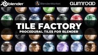 Tile Factory - Procedural Tiles for Blender