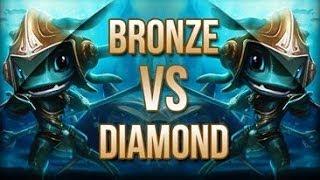 Bronze vs Diamonds - Featuring the legend "OldSchoolGG"