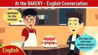 At The BAKERY - Daily English Conversation Practice