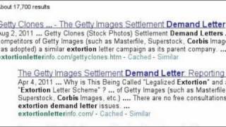 Corbis Settlement Demand Letter Info