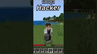 Minecraft: Noob vs Pro vs Hacker #shortvideo #minecraft #shortsfeed