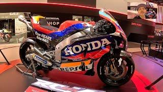 Honda RC 213 V Moto GP Repsol Team racing motor bike World Championship 2024 Eicma walkaround V2247