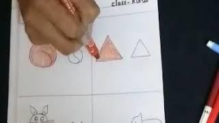 BIGGER AND SMALLER SHAPE (LKG,UKG) by Rajeshwari Dubey Ma'am