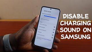 How to Disable Charging Sound on Samsung