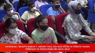 2021-2022 EĞİTİM VE ÖĞRETİM YILINDA ÖĞRETMEN VE ÖĞRENCİLERE ZİYARET