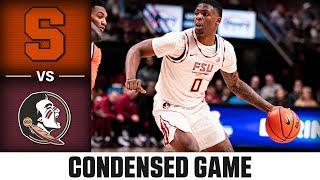 Syracuse vs. Florida State Condensed Game | 2024-25 ACC Men's Basketball