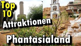 Top 10 Attraktionen im Phantasialand