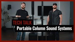 3 of the Top Portable Column Line Array Speaker Systems on Pro Acoustics Tech Talk Episode 8