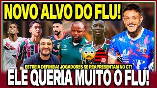 ÚLTIMAS DO FLU! NOVO ALVO NO MERCADO! BASTIDORES REVELADOS SOBRE LH! NOVIDADES NO CT! COMEÇOU 2025