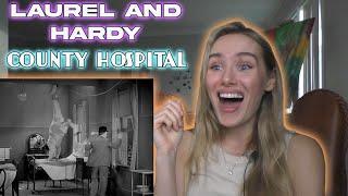 Laurel And Hardy-County Hospital!!  Russian Girl First Time Watching!!!