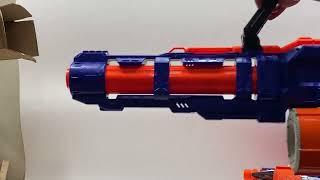 Nerf Elite - x1 TITAN CS-50, x1 Rapidstrike CS-18 & x2 Hyperfire Elite Test