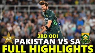 Pakistan vs South Africa Full Highlights 3rd ODI 2024 | PAK VS SA