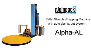 Pallet Stretch Wrapping Machine – Alpha-AL with auto clamp, cut system