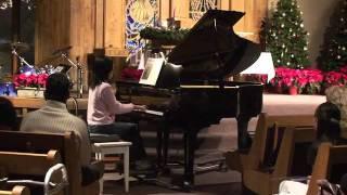 Annie Vu recital (played Debussy's Arasbesque) December 4th 2011