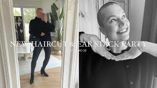 KOSTEN CHEMOTHERAPIE, NEW HAIRCUT & EAR STACK PARTY | VLOG NO 38