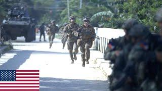 U.S. Marines Conduct Urban Assault Exercises in Philippines